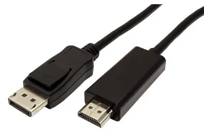 Obrázek produktu pro Video kabel DisplayPort samec - HDMI samec 1m černá