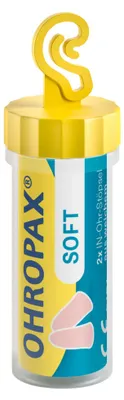 Image de Bouchons d'oreille Ohropax soft en mousse 2 pces