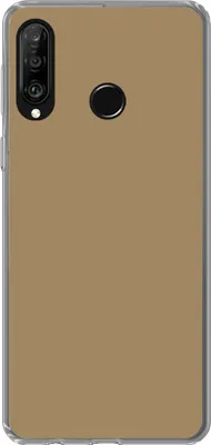 Produktbild von MuchoWow® Handyhülle Schutzhülle Hülle für Telefoonhoesje Huawei P30 Lite Palette - Beige - Innenbereich Silikon Softcase Handy Hülle - Handyhülle