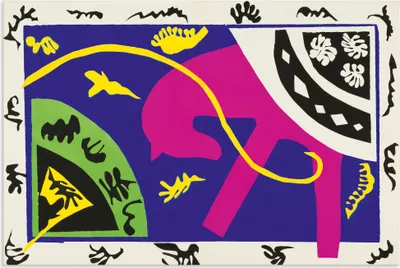 Produktbild von ARTland Wandbild Alu für Innen & Outdoor Pferd, Kunstreiterin und Clown. 1947 Größe: 90x60 cm