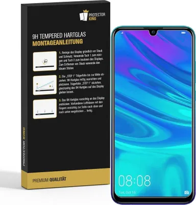 Produktbild von 4x 9H Hartglas für Huawei Honor 10 Lite Panzerfolie Displayschutz KLAR Panzerglas Schutzfolie Schutzglas