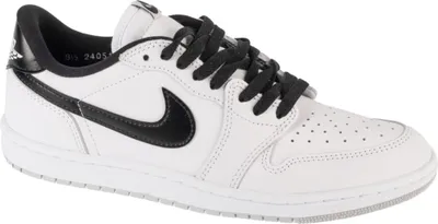 A single Nike Jordan 1 Retro Low '85 shoe shown from a side-angle.