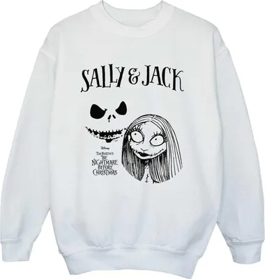 Immagine prodotto di The Nightmare Before Christmas - Felpa per ragazzi BI56503 (128) (Weiß)