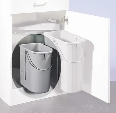 Produktbild von Naber Ersatzeimer, alu grau (10 Liter). Ersatzeimer.  - Mülleimer