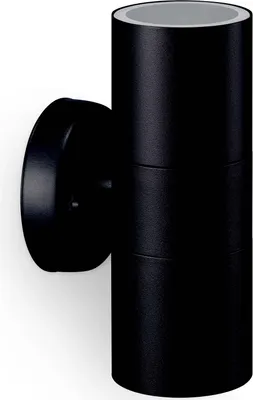 Zdjęcie produktu dla Philips Kinkiet Kylis 25 W GU10 bez żarówki, Oświetlenie zewnętrzne ścienne, Czarny, Metal, IP44, Patio, Ogród, I
