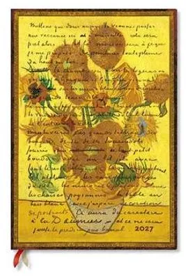 Zdjęcie produktu dla Kalendarz na rok 2027, Van Gogh, słoneczniki, format pionowy, duży