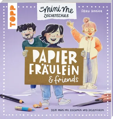 Produktbild von Papierfräulein & friends. Die Mini me Zeichenschule