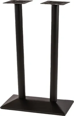 Produktbild von Refurbished Möbelretoure Tischgestell für Stehtische 40x70x110 cm Standfuß Doppelsäule Hoch schwarz