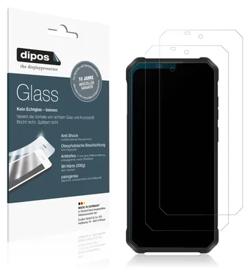 dipos - 2x Pellicola Protettiva Opaco Compatibile Con Doogee N20