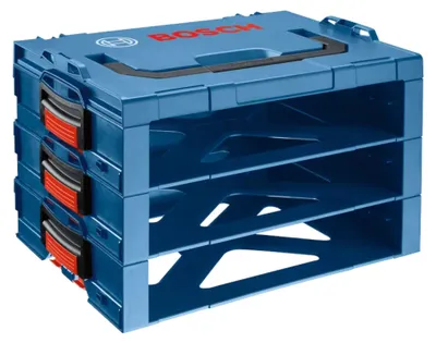 Zdjęcie produktu dla BOSCH Professional 1600A001SF BOSCH Professional Regal I-BOXX 3er-Regal 1600A001SF blau 45,7 x 60,6 x 32,9 cm
