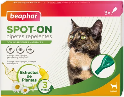 Zdjęcie produktu dla Beaphar Pipety Odstraszające Koty 3X1Ml