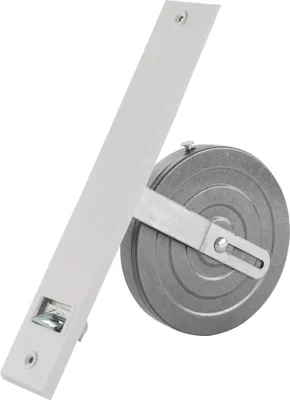 Produktbild von Schellenberg Einlasswickler Maxi mit Abdeckplatte, 260 mm, weiß, 11500