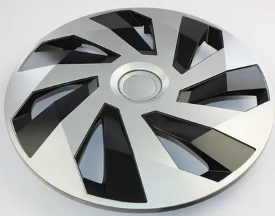 Produktbild von SET Radkappen Radzierblenden 4er Satz 14 Vector silver-black
