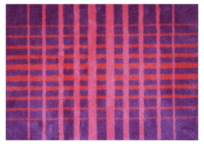 Produktbild von AKZENTE Feel Fußmatte GRID PINK 50 x 70 cm