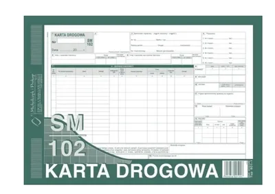 Zdjęcie produktu dla Karta drogowa A4