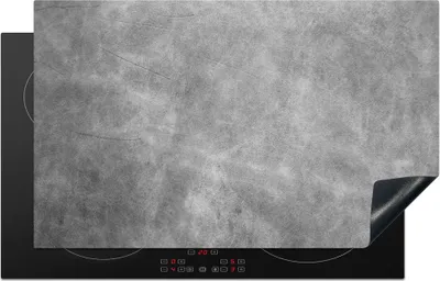 Produktbild von KitchenYeah© Herdabdeckplatte Leder - Textur - Lederoptik , 83x51cm, Küche Deko, Glaskeramikkochfeld Herdabdeckung, Abdeckplatte fùr Kochfeld
