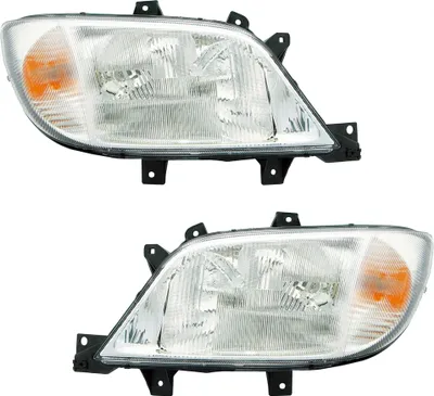 Produktbild von TYC Scheinwerfer Set für Mercedes Sprinter 4/2000-8/2002 NSW H1 H7 LWR