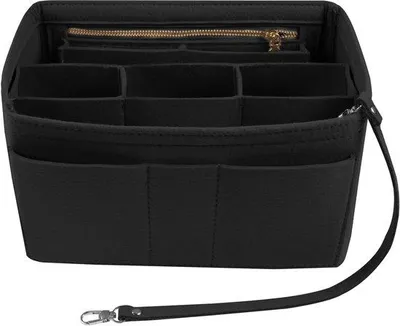Produktbild von Famanu Handtaschen-Organizer mit mehreren Fächern - Grau