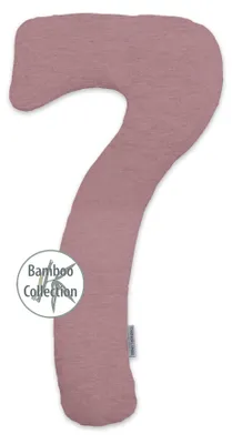 Produktbild von Theraline Bezug Bamboo für my7 Schlaf- & Stillkissen melange rosenholz