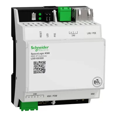Immagine prodotto di Schneider Electric SpaceLogic KNX BMS Gateway IP LSS100300