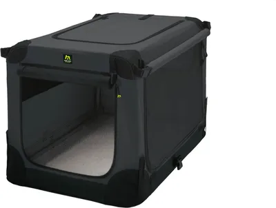 Produktbild von Maelson Soft Kennel faltbare Hundebox -anthrazit- S 72 - (72 x 52 x 51 cm)