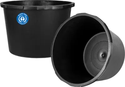 Produktbild von Mörtelkübel 45 Liter Rund - Germany - Blauer Engel - Mörteleimer Baueimer Ø 50 cm x 33 cm : 45 L : 1 Stück