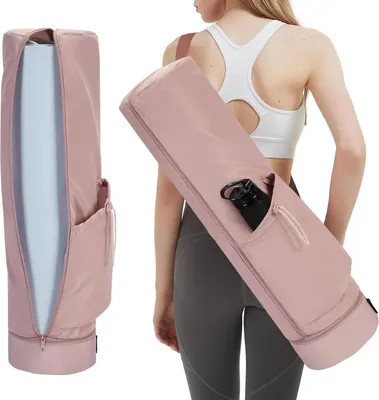 Produktbild von Yogatasche Damen mit Nassfach und Flaschentasche Rosa
