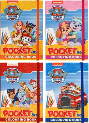 Obrázok produktu pre Kniha s omaľovánkami Paw Patrol, 14 x 10 cm