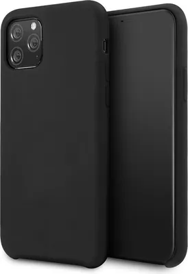 Zdjęcie produktu dla Silikonowe etui na telefon Huawei P40 Pro w kolorze czarnym