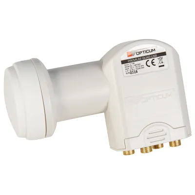 Image de Quad LNB Opticum LQP-04H Full-HD et compatible 3D
