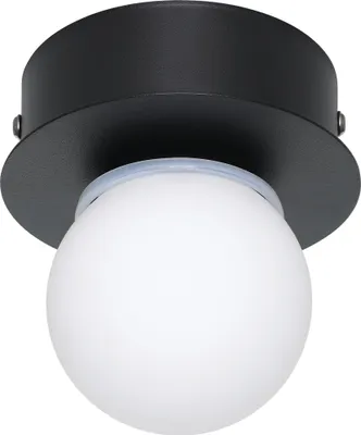 Produktbild von EGLO MOSIANO wall/, LED, 3000 K, 340 lm, IP44, Schwarz