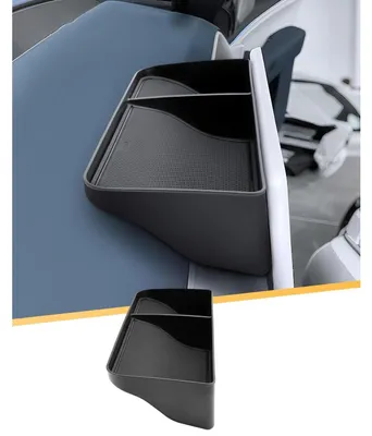 Image de Boîte de rangement pour console centrale, compatible avec le Xpeng G6 2024, en plastique ABS, antidérapante