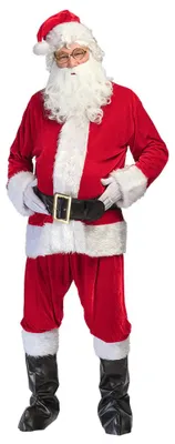 Produktbild von Boland 6133281, Maskenkostüm, Erwachsener, Männlich, Weihnachtsmann, L, XL, Polystyrene, Polyester