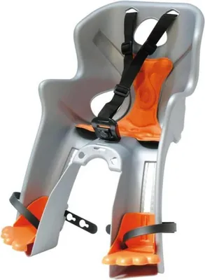 Produktbild von Bellelli Rabbit Vorderer Kindersitz Für Fahrräder Grau Max 15 kg Junge Grau Max 15 kg
