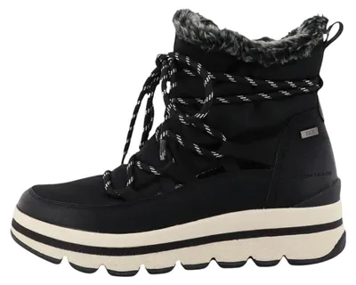 Immagine prodotto di Scarpe da donna Tom Tailor, stivali, scarpe stringate, stivali neri, casual