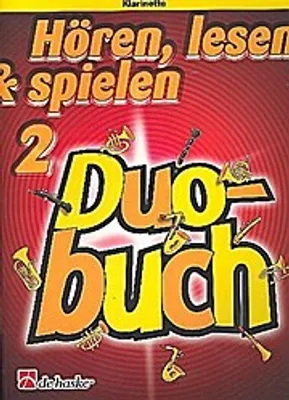 Produktbild von Hören Lesen und Spielen :Duobuch 2 für Klarinette