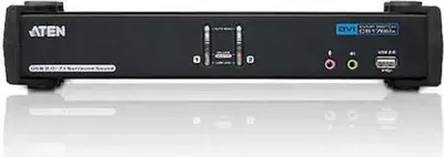 Obrázek produktu pro Aten CS1782A CS1782A Přepínač KVMP CubiQ 2cestný, DVI, USB 2.0, zvuk 7.1