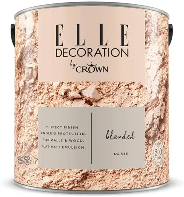 Produktbild von ELLE Decoration by Crown Premium Wandfarbe Matt Blended No.545  2,500L