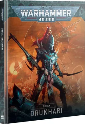 Produktbild von Warhammer 40.000 Drukhari Codex Englisch