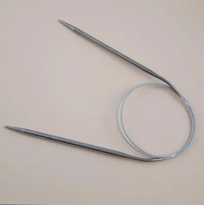 Produktbild von Luna Art Rundstricknadeln 80 cm Metall 6 mm leicht