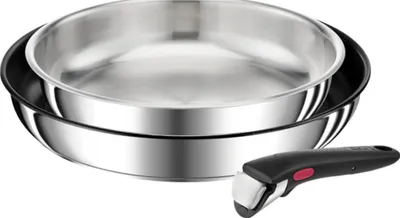 Zdjęcie produktu dla Tefal L9739102, Okrągły, Stal nierdzewna, Stal nierdzewna, Stal nierdzewna, Czarny, Rozłączny