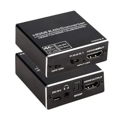 Obrázok produktu pre SPACETRONIC 4K HDMI extractor AUDIO ARC SPH-AE06