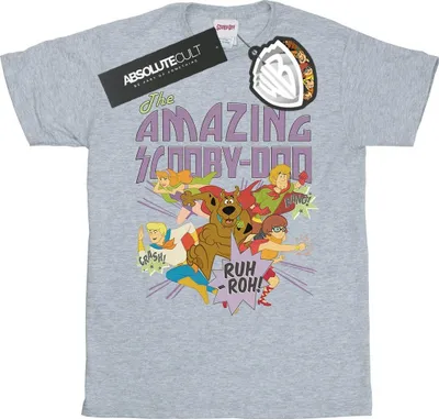 Produktbild von Scooby Doo - "The Amazing Scooby" T-Shirt für Herren BI1377 (XL) (Grau)