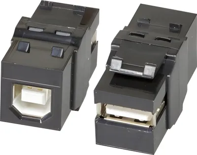 Zdjęcie produktu dla EFB Elektronik EB534, USB 2.0 A, USB 2.0 B, Czarny