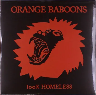Obrázok produktu pre Orange Baboons: 100% Homeless (180g) (Orange & Black Vinyl)