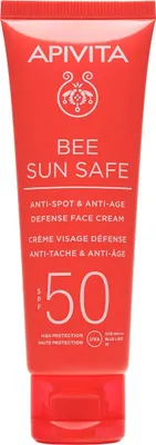 Immagine prodotto di APIVITA Bee Sun Safe Crema viso anti-macchie e anti-età SPF50 50ml
