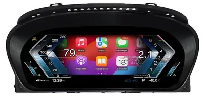Obrázok produktu pre Digitálny prístrojový panel, bezdrôtové pripojenie CarPlay, kompatibilita s Android Auto, model E71 s CarPlay