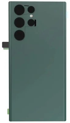 Image de Clappio, verre arrière de rechange pour Samsung Galaxy S22 Ultra, vert