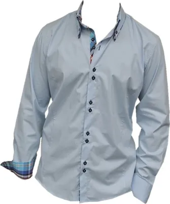 Produktbild von Brandneu Designer Hemd CARISMA 17 Farben CRMH-110 Hellblau XXL