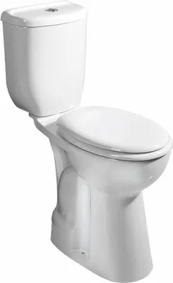 Immagine prodotto di HANDICAP WC combinato rialzato, 36,3x67,2 cm, scarico verticale
